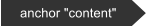 anchor "content"